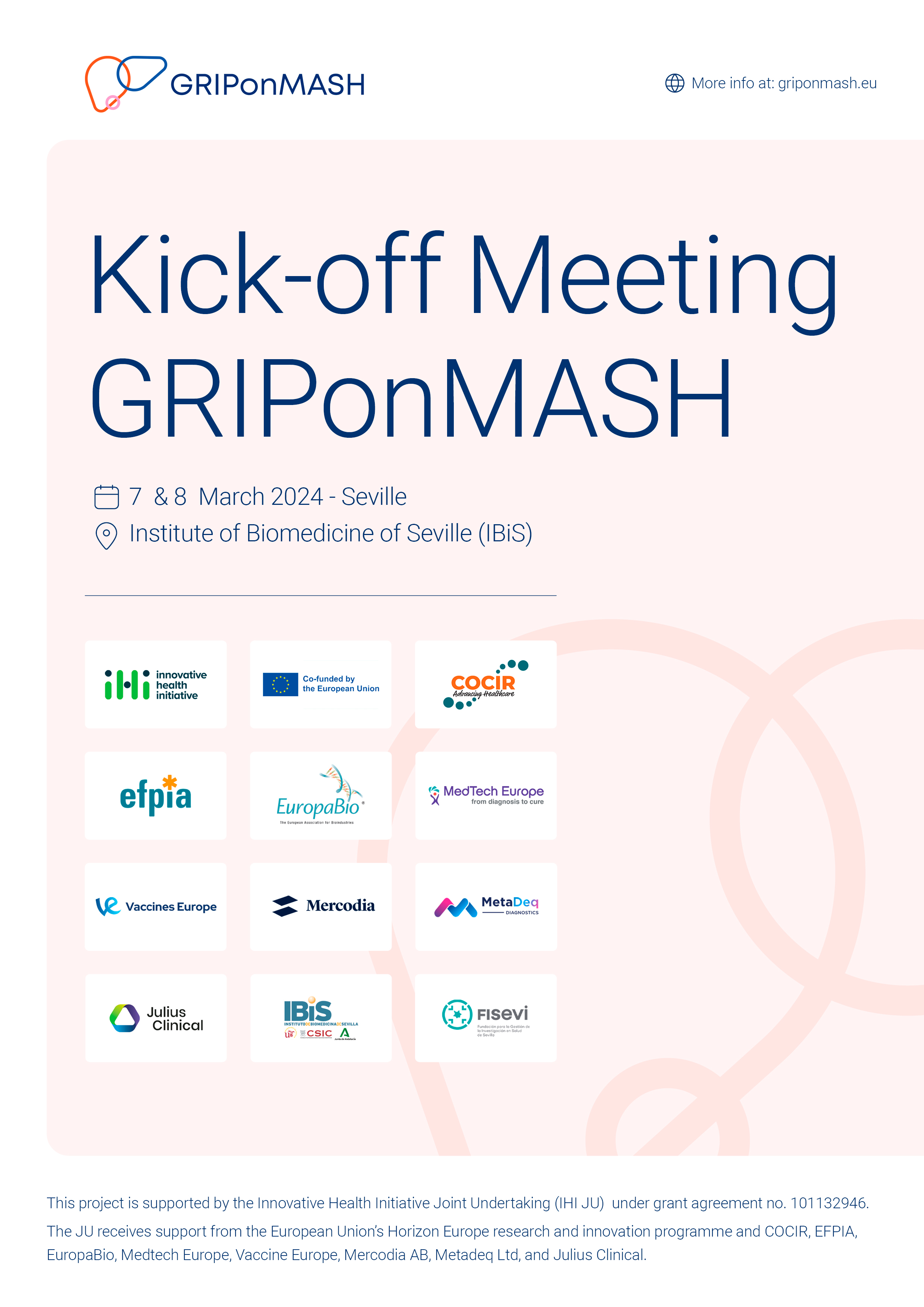 Poster: GRIPonMASH kick-off meeting